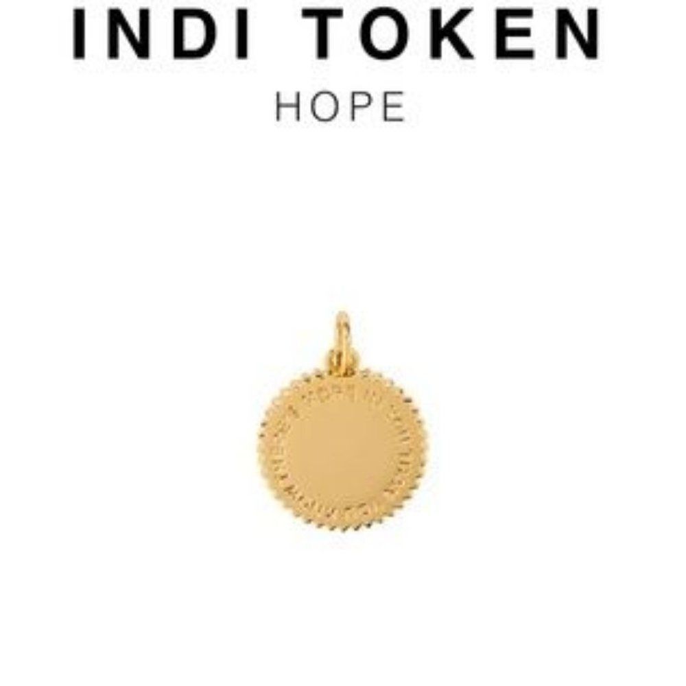 India Hicks Hope Token - Gold